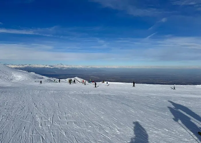 Neve & Relax Bilocale Panoramico Comodo Alle Piste Lägenhet